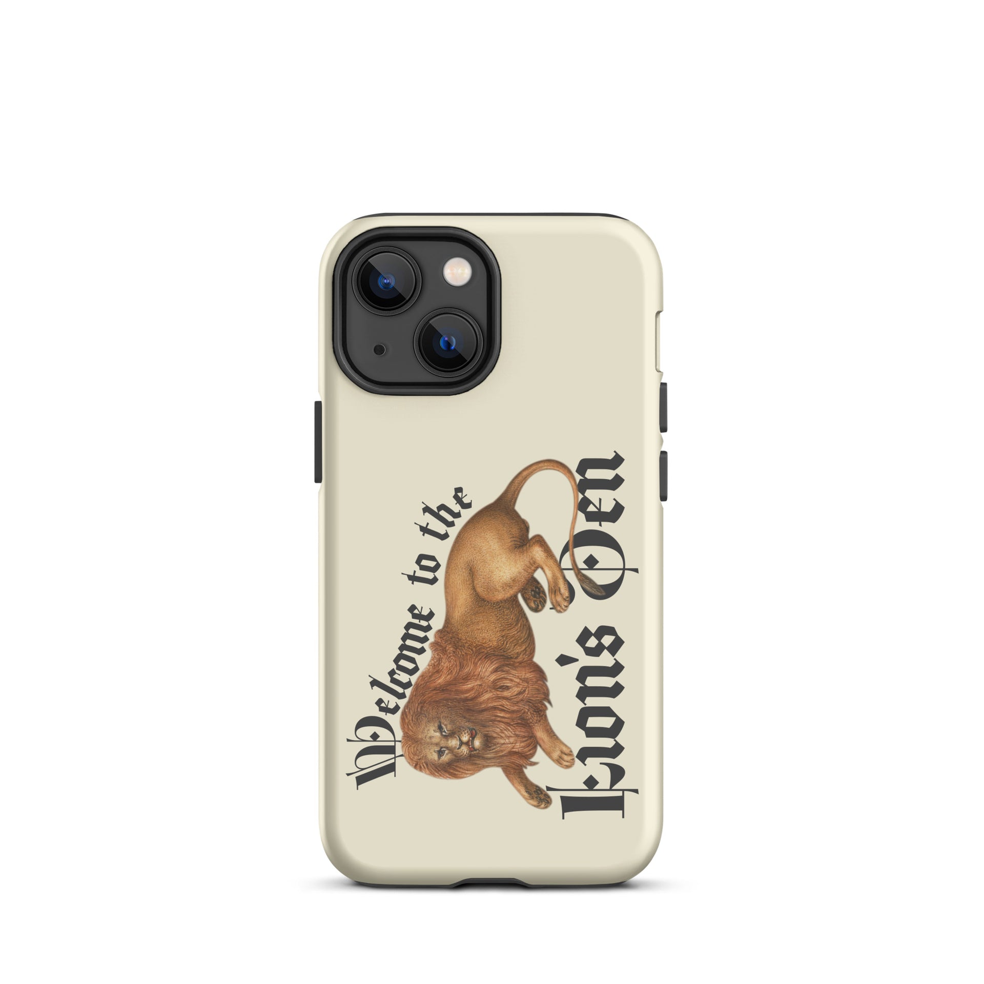 "WELCOME TO THE LION'S DEN" iPhone Case  Chit Merch